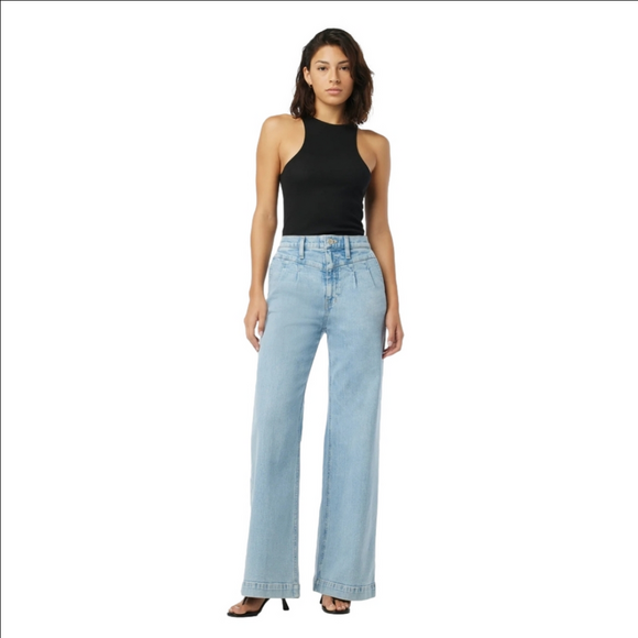 Hudson Jodie Seamed Front Wide Leg Jean New Size 31 - Picture 1 of 16